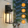 DAKAFUL 2 PACKS  Outdoor Lights Fixtures Wall Mount - 3 of 4