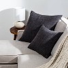 Woven Washed Windowpane Throw Pillow - Threshold™ - image 2 of 4