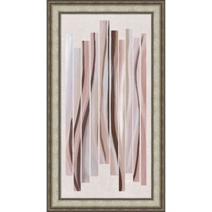 Amanti Art Pink Tidal Embrace by Jacob q Wood Framed Wall Art Print - 1 of 4