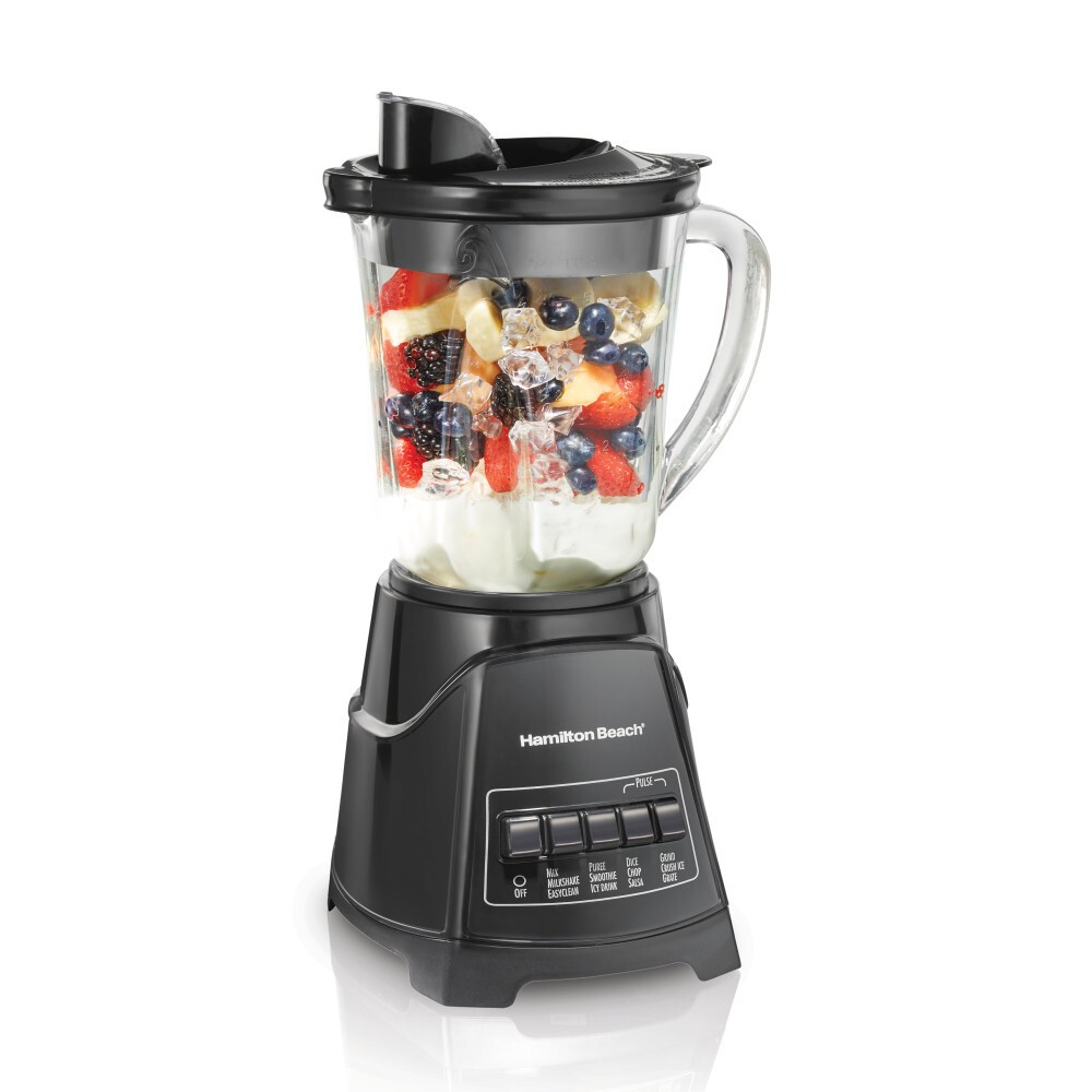 Photos - Mixer Hamilton Beach Power Elite Blender with 40 Oz. Glass Jar 58146 