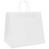 vidaXL Paper Bags 50 pcs with Handles White 12.6x8.7x11.0,50 ZHJ-4101671,vidaXL Paper Bags 250 pcs with Handles Pink 8.3x4.3x11.0 - 4 of 4