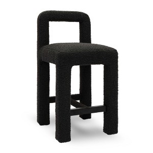 TOV Furniture Hazel Boucle Counter Stool - 1 of 4