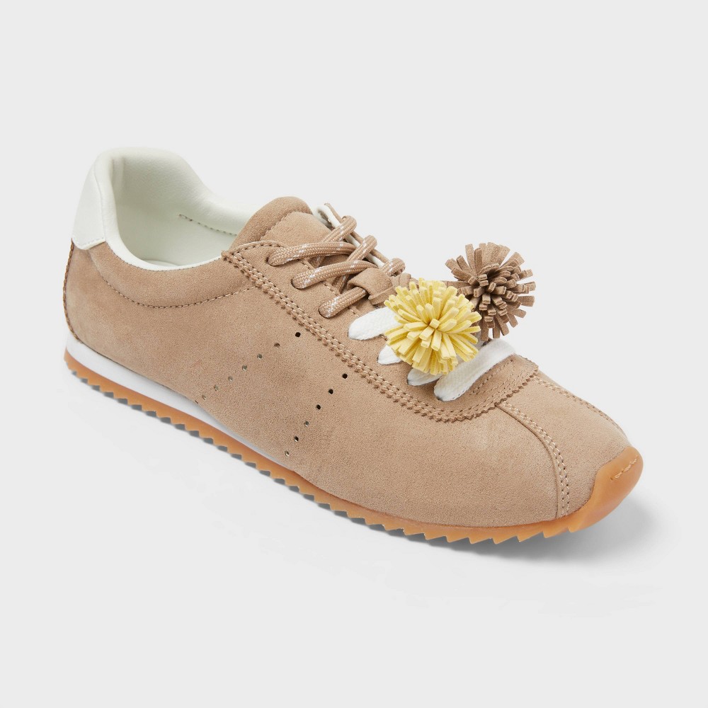 Women’s JOJO Sneakers with Memory Foam Insole - Universal Thread™ Beige 7.5