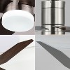 52'' Modern Flush Mount Ceiling Fan with 3 Wood Blades, Quiet DC Motor, 6-Speed Reversible, Remote Control & 3-Color Dimmable LED - 4 of 4