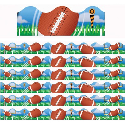 Eureka® Football Deco Trim®, 37 Feet Per Pack, 6 Packs