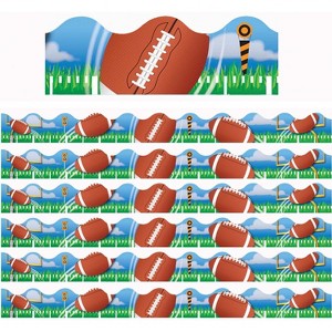 Eureka® Football Deco Trim®, 37 Feet Per Pack, 6 Packs - 1 of 2
