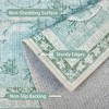 Abynow Medallion Diamond Faded Rustic Indoor Area Rug - 4 of 4