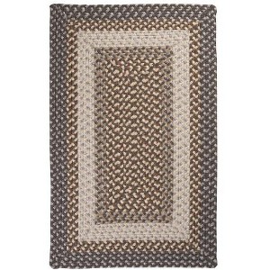 Colonial Mills Tiburon - Misted Gray 4 ft. square Square Rug Indoor/Outdoor 100% Polypropylene - 1 of 3