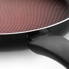 Gibson Home Piletti 10 Inch Aluminum Frying Pan in Black and Red - 3 of 4