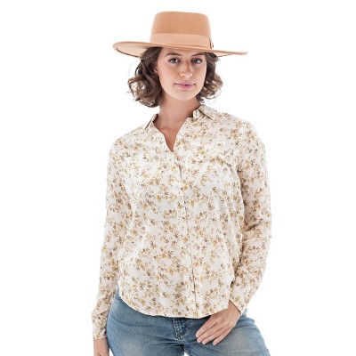 Old Ranch Brands Women's Lilah Floral Print Shirt