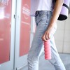 20oz que Bottle Coral Pink: Collapsible Silicone Water Bottle, Leakproof, Dishwasher & Freezer Safe - 3 of 4