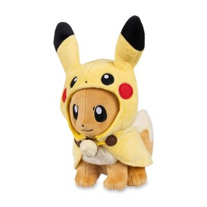 Pokemon Center Pikachu Cape Eevee Poké Plush - 9 In. - 1 of 4