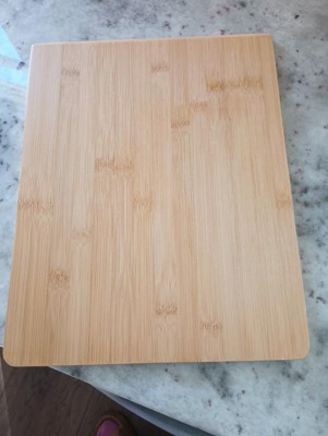 2pc Reversible Bamboo Cutting Board Set Natural - Figmint™ : Target