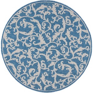 Courtyard CY2653 UV & Stain Resistant Non-Shedding Power Loomed Indoor/Outdoor Rugs - Safavieh - 1 of 4