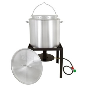 80qt Country Boil Kit ZJBSR-80 Black - 1 of 4