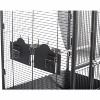 Prevue Pet Products 3352BLK Park Plaza Bird Cage, Black Hammerstone, Large - 3 of 4
