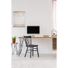 Storied Home Canvas and Wood Scroll Wall Decor with Alphabet, Numbers and Jute Hanger, Multicolor - 4 of 4
