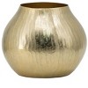 NicBex Aluminum/Ceramic Chisel Flower Vase, Muilt Sizes Short Round Metallic Decorative Vase for Tabletop, Living Room - 3 of 4