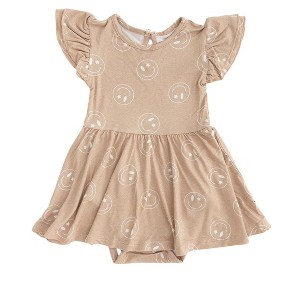 Twirl Dress | Starry Eyed Smile Face | Charlie Lou Baby - 1 of 4