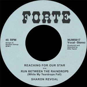 Sharon Revoal - Reaching for Our Star B/W Run Between the Raindrops - Beige (Colored Vinyl) - 1 of 1