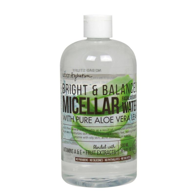 Urban Hydration Bright &#38; Balanced Aloe Micellar Water - 16.9 fl oz, 1 of 11