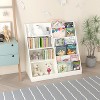 Children's bookshelf and toy storage rack, multifunctional four-layer wooden children's bookshelf - 3 of 4