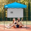 EAGLE PEAK 6'x4'Instant Pop Up Canopy with Adjustable Sun Wall - 2 of 4