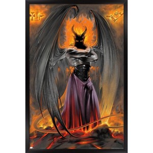 Trends International LA Williams - Lucifer Standing Framed Wall Poster Prints - 1 of 4