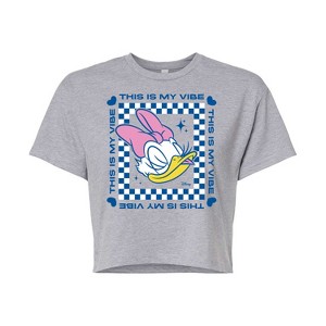 Women's - Disney - Daisy Cropped Graphic T-Shirt - 1 of 4