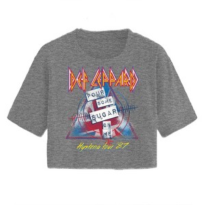 Ladies Def Leppard Rock Shirt - Ladies Classic Rock Def Leppard Fashion Tee - Def Leppard Short Sleeve Tee - 1 of 4