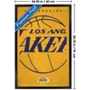 Trends International NBA Los Angeles Lakers - Logo 25 Framed Wall Poster Prints - 3 of 4