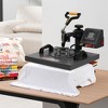 Steel Multifunctional Heat Press Machine,360° Swing Away Digital Heat Transfer Multifunction Heat Transfer Sublimation Combo - 2 of 4