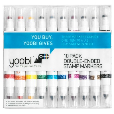 Double Ended Stamp Markers 10ct - Yoobi™