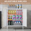 Rbied 31.5 in. W x 15.8 in. D x 40 in. H Metal File Cabinet Storage Cabinet with Adjustable Shelves for Homes, Offices and Coffee Bars - 3 of 4