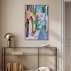 Art Remedy The Colorful Streets Colorful Coastal Wall Art Framed - 2 of 4