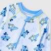 Baby Boys' Disney Mickey Mouse One Piece Rash Guard - Blue - 3 of 3
