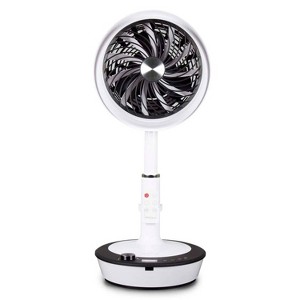 SoleusAir 9'' Circular Oscillating Fan with Adjustable Height and Digital Display - 1 of 4