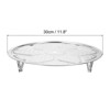 Unique Bargains Stainless Steel Heat Resistant Rust Resistant Steamer Rack with Stand - 2 of 4