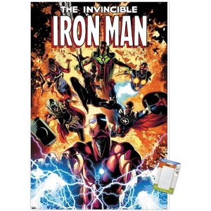Trends International Marvel Comics - Iron Man - Invincible Iron Man #11 Unframed Wall Poster Prints - 1 of 4