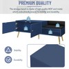 Shoe Rack Bench With Hidden Storage Compartment, Upholstered Cushions, Wooden Bench With Storage, Easy Assembly For Entryway Living Room - 2 of 4