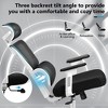 KERDOM Ergonomic Mesh Office Chair - High Back Computer Chair with Adjustable Lumbar Support and 360 Degree Swivel, White - 4 of 4