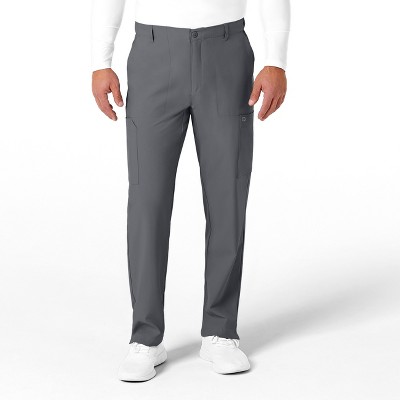 Wink W123 Men's Flat Front Cargo Scrub Pant