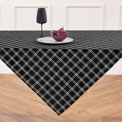 Solino Home Linen Plaid Table Throw | Marseille Plaid