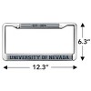 University of Nevada, Reno School Logo Full Size Standard License Plate Metal Frame - 4 of 4