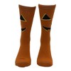 Crazy Dog Men's Jack O Lantern Socks Funny Sarcastic Halloween Graphic Novelty Footwear for Men - 3 of 4