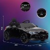 12V Ride On Toy Car for Kids with Remote Control,Battery Powered Electric Vehicle Toy，3 Speed, with LED Light, MP3 for Boys and Girls - 3 of 4