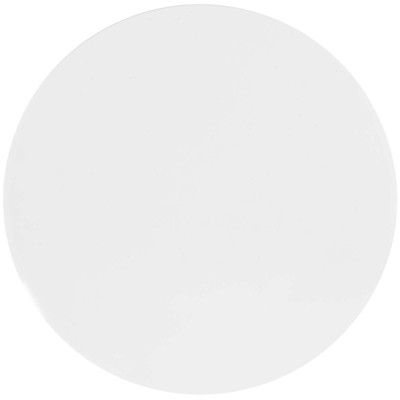 Whirl 40" White Round Wood Dining Table