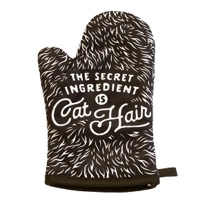 The Secret Ingredient Is Cat Hair Funny Pet Kitten Animal Lover Graphic Kitchen Accessories - Crazy Dog Bakeware - 1 of 4