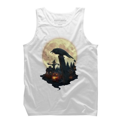 Men's Design By Humans Halloween Theme By chriskar Tank Top