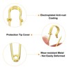Unique Bargains Metal DIY Blankets Crafts Brooch Making Home Sewing Large Safety Pins 60 Pcs - 3 of 4